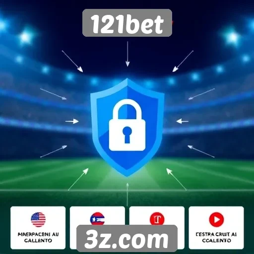 Recursos de segurança do site 121bet em análise